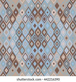 Abstract geometrical background template - mosaic or carpet texture design
