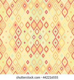 Abstract geometrical background template - mosaic or carpet texture design