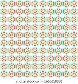 Fondo geométrico abstracto. Papel pintado. Sitio web, blog, presentación, tela o fondo publicitario. Patrón vectorial sin brillo en lava y agua exuberante menuzan los colores.
