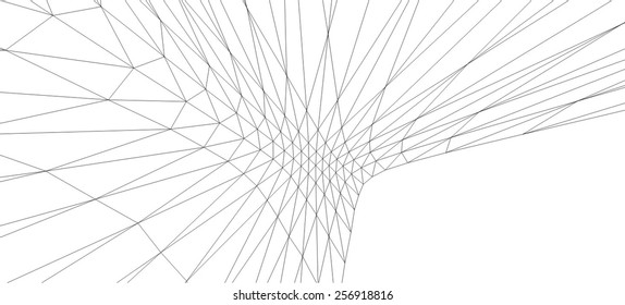 abstract geometrical background. Triangle geometry