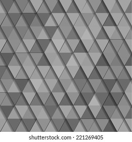 Abstract geometrical background. Triangle pattern. Vector illustration.