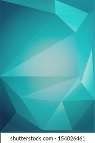 Abstract geometrical background with  triangles
