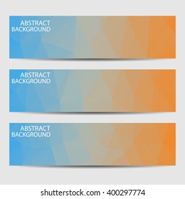 Abstract Geometrical Background from triangles. Abstract geometric invitation or banner. Vector Illustration.