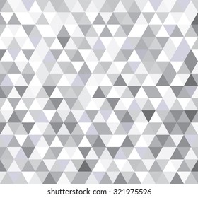 Abstract geometrical background with triangles and space for message. Vector.