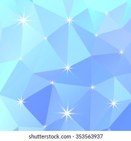 Abstract Geometrical Background from triangles.Vector Illustration