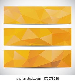 Abstract Geometrical Background from triangles.Vector Illustration