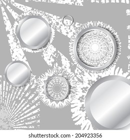 Abstract geometrical background. Vector. 