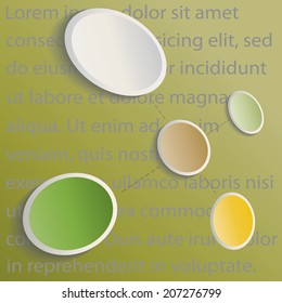 Abstract geometrical background. Vector. 