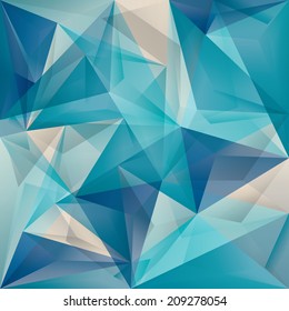 Abstract geometrical background. Vector. 