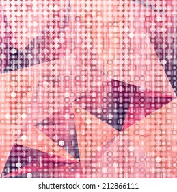 Abstract geometrical background. Vector. 