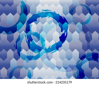 Abstract geometrical background. Vector. 