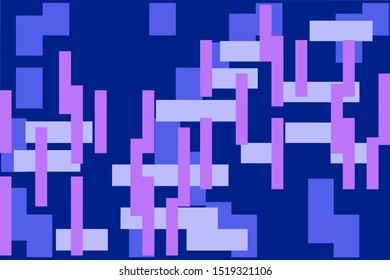 Abstract geometrical background vector design with blue and purple colors