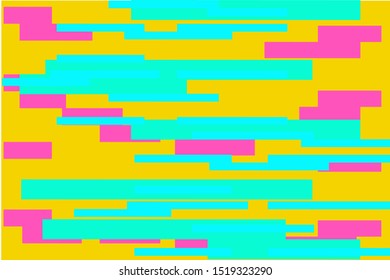 Abstract geometrical background vector design with yellow, pink, blue and purple colors