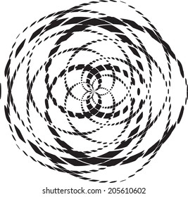 abstract geometrical background. Vector illustration.