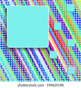abstract geometrical backgrounds with halftone dots