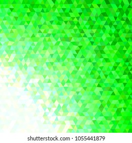Abstract geometrical chaotic regular triangle background - vector illustration