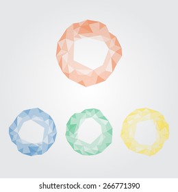 Abstract geometrical circles