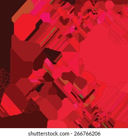 Abstract Geometrical Creative Background of Colorful Elements.