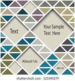 Abstract Geometrical Design
