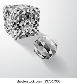 Abstract Geometrical Design