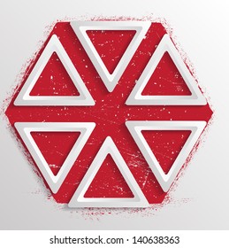 Abstract geometrical design