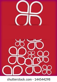 Abstract geometrical design.