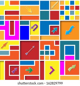Abstract Geometrical Design 