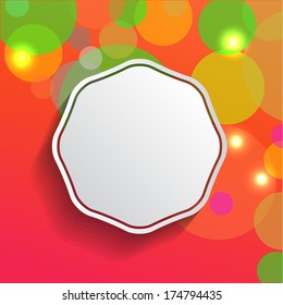 Abstract geometrical design. 
