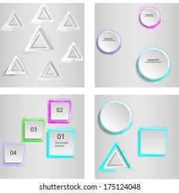 Abstract geometrical design