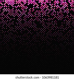 Abstract geometrical diagonal square pattern - vector mosaic tile background graphic design