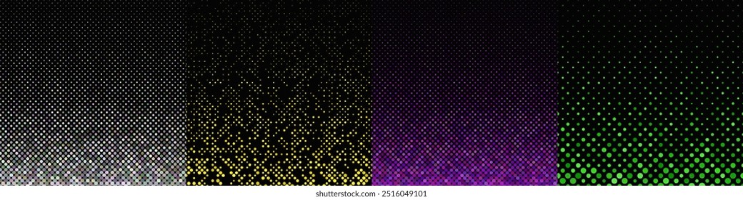 colección geométrica Abstractas del patrón del punto