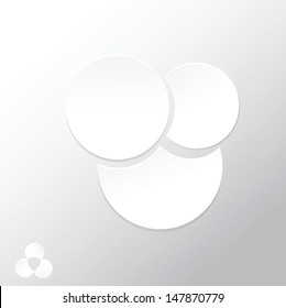 Abstract geometrical flower,vector background