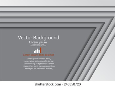 Abstract geometrical frame design. Vector illustration Eps 8.