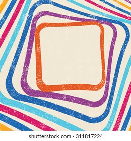 Abstract geometrical frame design. Vector illustration Eps 8.