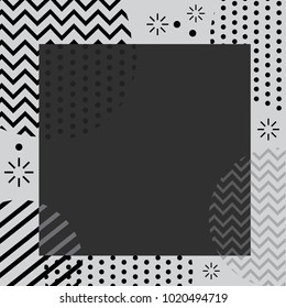 Abstract geometrical gray background