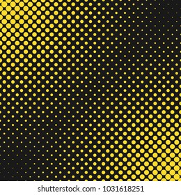 Abstract geometrical halftone dot pattern background - vector graphic design with circles