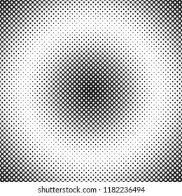 Abstract geometrical halftone dot pattern background - vector graphic design from circles