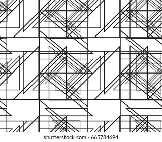 Abstract geometrical linear creative pattern