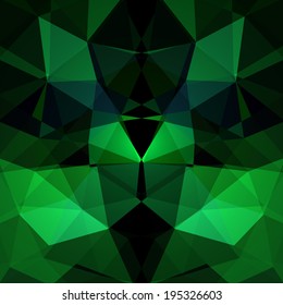 Abstract geometrical multicolored background consisting of bright triangular elements. Vector illustration.