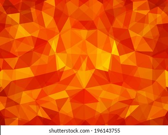 Abstract geometrical multicolored background consisting of bright triangular elements . Vector illustration.