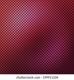 Abstract Geometrical Multicolored Background consisting of square elements with rounded corners, which is placed on a black background. Vector Illustration.