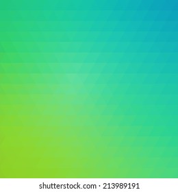 Abstract geometrical multicolored background consisting of bright triangular elements. Vector illustration.