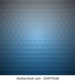 Abstract geometrical multicolored background consisting of triangular elements. Vector illustration. 