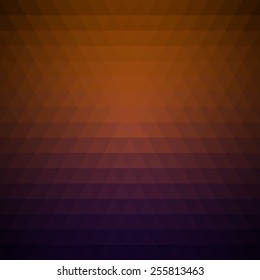 Abstract geometrical multicolored background consisting of triangular elements. Vector illustration.