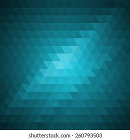 Abstract geometrical multicolored background consisting of triangular elements. Vector illustration.
