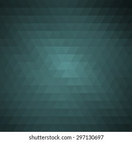 Abstract geometrical multicolored background consisting of triangular elements. Vector illustration.
