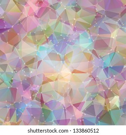 Abstract Geometrical Multicolored Background, Vector Illustration EPS10
