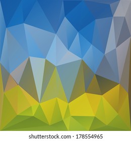 Abstract  Geometrical Multicolored Background, Vector Illustration