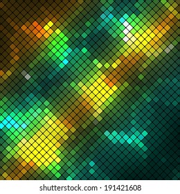 Abstract geometrical multicolored background. Vector illustration.