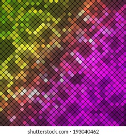 Abstract geometrical multicolored background. Vector illustration.